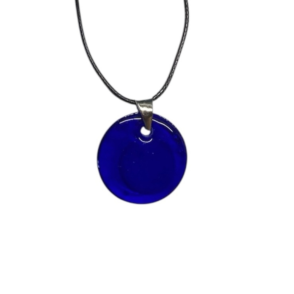 Evil Eye Pendant Cord Necklace Hand Crafted New - Picture 4 of 11